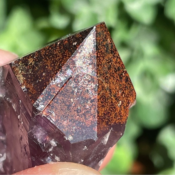 Thunder Bay Amethyst Tip | Amethyst with Hematite - Picture 1 of 15